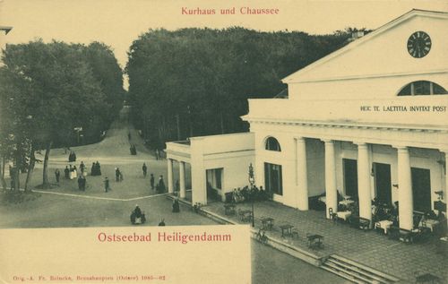 Heiligendamm, Mecklenburg-Vorpommern: Kurhaus und Chaussee