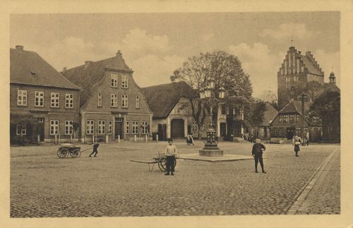 Heiligenhafen, Schleswig-Holstein: Marktplatz