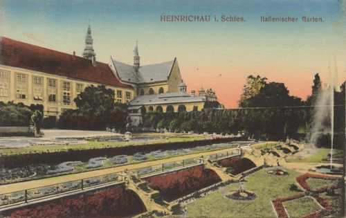 Heinrichau, Schlesien: Italienischer Garten