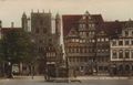 Hildesheim, Niedersachsen: Rolandsbrunnen, Templerherrenhaus und Wedekindhaus