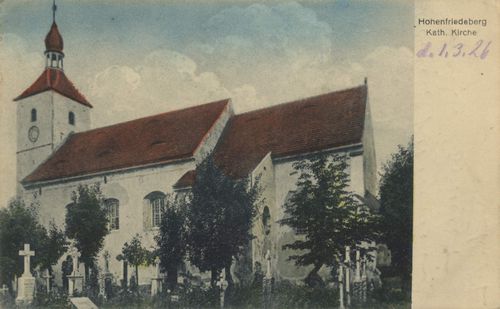 Hohenfriedeberg, Schlesien: Kath. Kirche