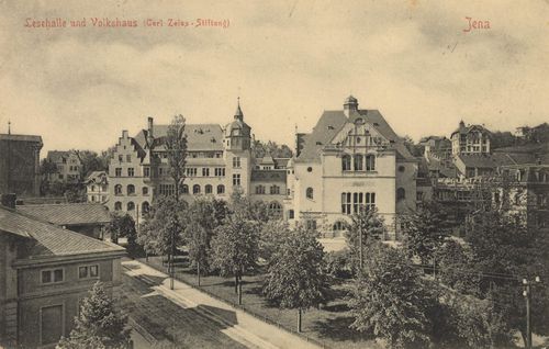 Jena, Thringen: Lesehalle und Volkshaus (Carl-Zeiss-Stiftung)