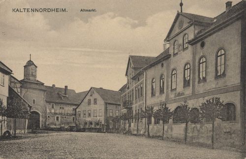 Kaltennordheim, Ostbrandenburg: Altmarkt