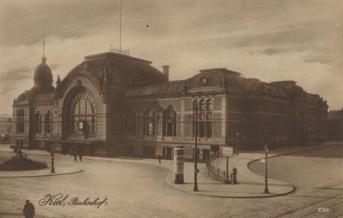 Kiel, Schleswig-Holstein: Bahnhof
