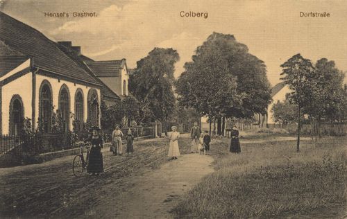 Kolberg (Kr. Knigs Wusterhausen), Brandenburg: Hensels Gasthof; Dorfstrae