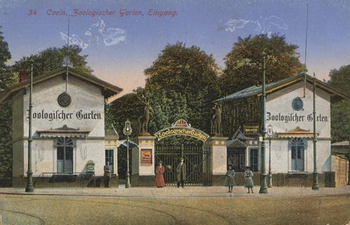 Kln (Rhein), Nordrhein-Westfalen: Zoologischer Garten (Eingang) [2]