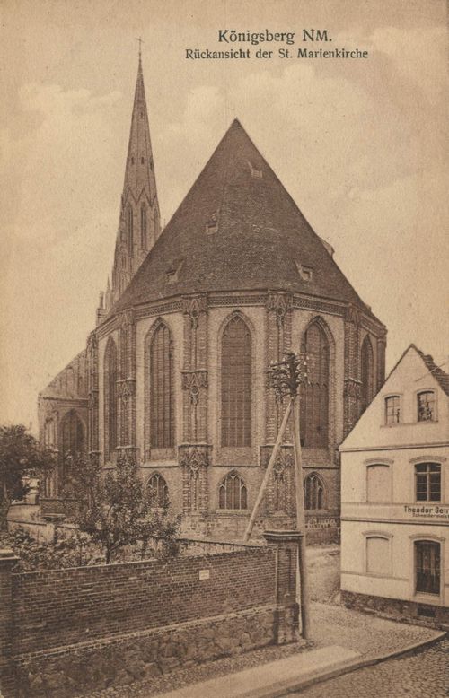 Knigsberg N. M., Ostbrandenburg: Marienkirche (Choransicht)