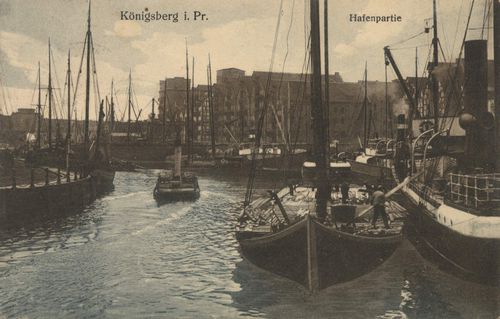Knigsberg O.-Pr., Ostpreuen: Hafen