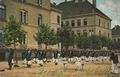 Knigsbrck, Sachsen: Truppenbungsplatz, bende Soldaten
