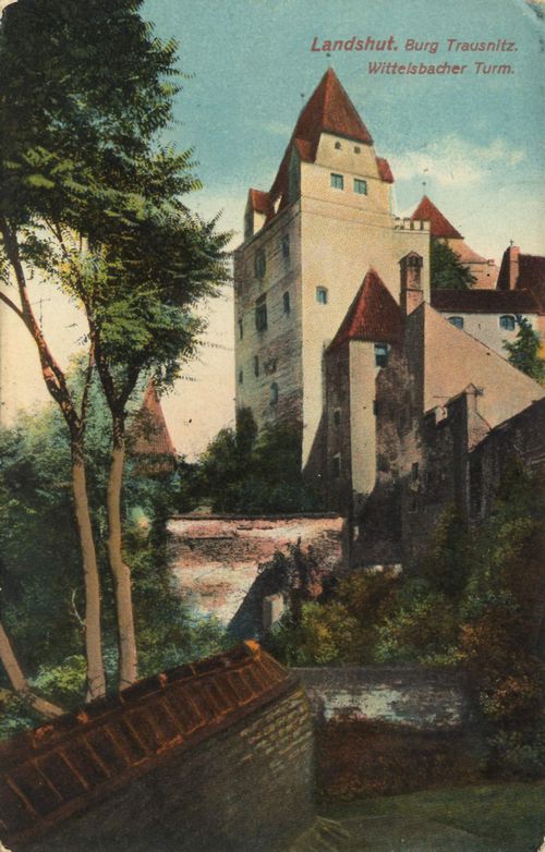 Landshut, Bayern: Burg Trausnitz; Wittelsbacher Turm