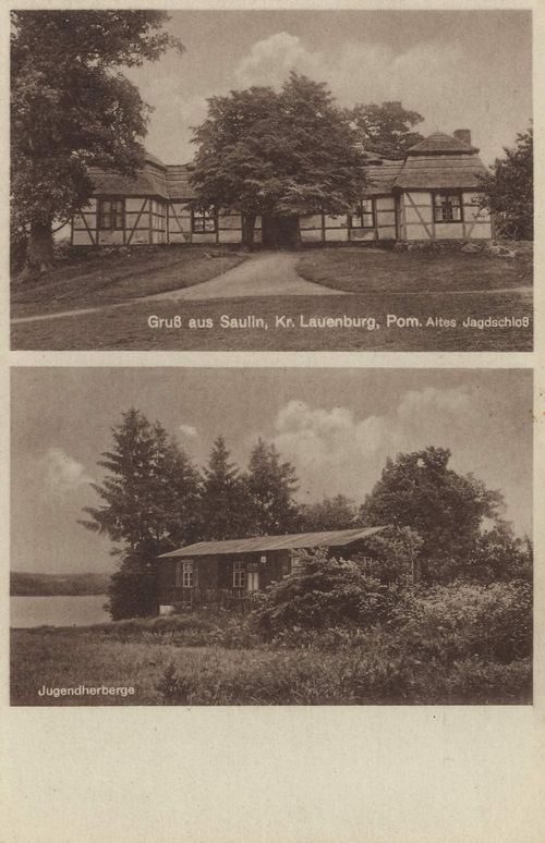 Lauenburg, Pommern: Altes Jagdschloss; Jugendherberge