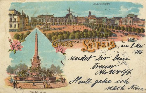 Leipzig, Sachsen: Augustusplatz [3]
