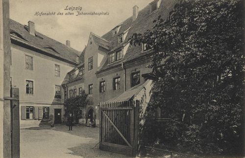 Leipzig, Sachsen: Johannishospital, Hof