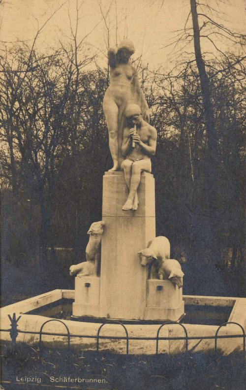Leipzig, Sachsen: Schferbrunnen