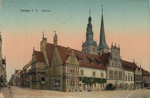 Lemgo, Nordrhein-Westfalen: Rathaus
