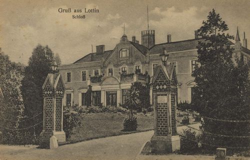Lottin, Ostbrandenburg: Schloss