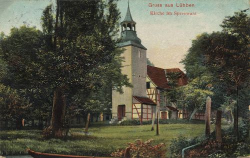 Lbben, Brandenburg: Kirche im Spreewald