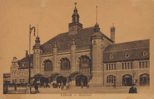 Lbeck, Schleswig-Holstein: Bahnhof