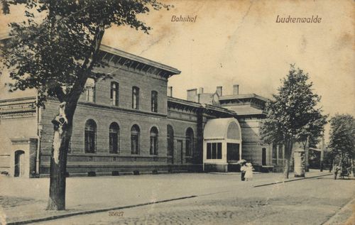 Luckenwalde, Brandenburg: Bahnhof