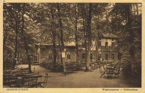Lychen, Brandenburg: Waldrestaurant, Schtzenhaus