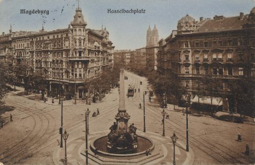 Magdeburg, Sachsen-Anhalt: Hasselbachplatz [2]