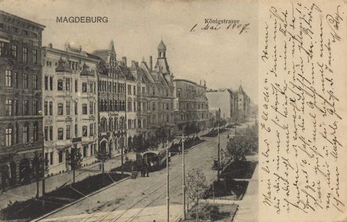 Magdeburg, Sachsen-Anhalt: Knigstrae