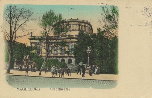 Magdeburg, Sachsen-Anhalt: Stadttheater