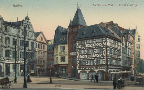 Mainz, Rheinland-Pfalz: Liebfrauenplatz und Fischtorstrae