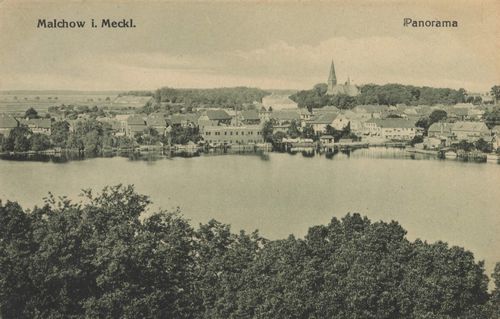 Malchow (Meckl.), Mecklenburg-Vorpommern: Stadtansicht [2]