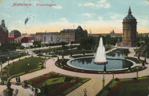 Mannheim, Baden-Wrttemberg: Friedrichsplatz