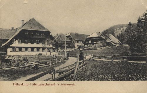 Menzenschwand, Baden-Wrttemberg: Schwarzwaldhuser