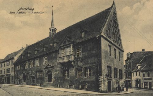 Merseburg, Sachsen-Anhalt: Altes Rathaus, Ratskeller