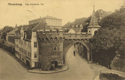 Merseburg, Sachsen-Anhalt: Das krumme Tor