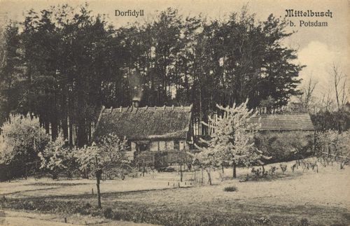 Mittelbusch, Brandenburg: Dorfidyll