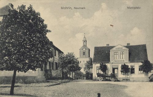 Mohrin N. M., Ostbrandenburg: Marktplatz