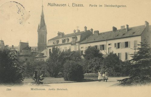 Mlhausen i. E., Elsass-Lothringen: Steinbachgarten