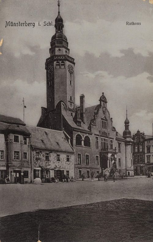 Mnsterberg, Schlesien: Rathaus