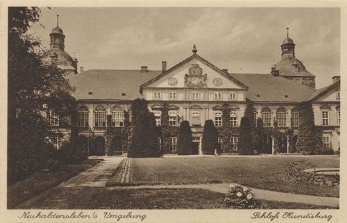 Neuhaldensleben, Sachsen-Anhalt: Schloss Hundisburg