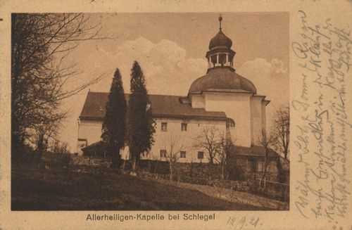Neurode, Schlesien: Allerheiligenkapelle bei Schlegel