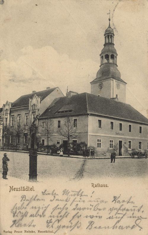 Neustdtel, Schlesien: Rathaus