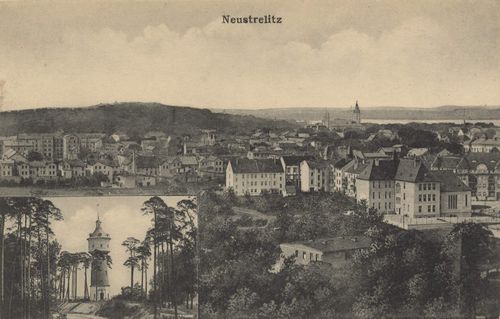 Neustrelitz, Mecklenburg-Vorpommern: Stadtansicht [3]