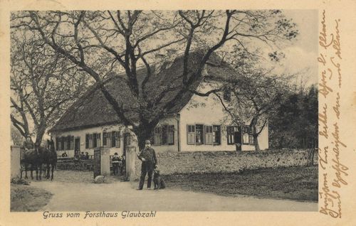 Nidda, Hessen: Forsthaus Glaubzahl