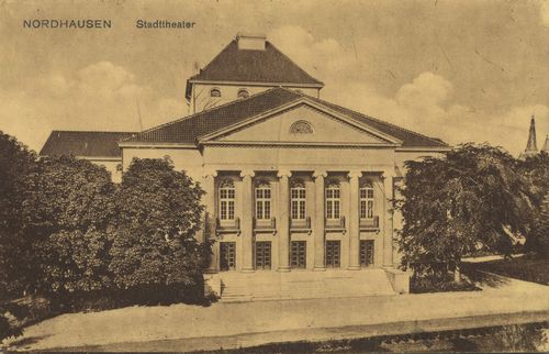 Nordhausen, Thringen: Stadttheater