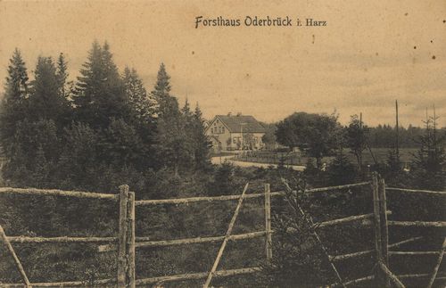 Oderbrck, Niedersachsen: Forsthaus