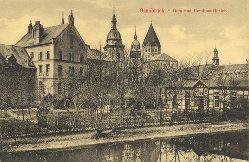 Osnabrck, Niedersachsen: Dom und Ursulinenkloster