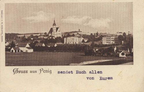 Penig, Sachsen: Stadtansicht