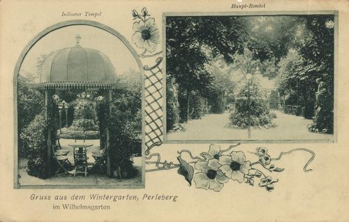 Perleberg, Brandenburg: Wintergarten