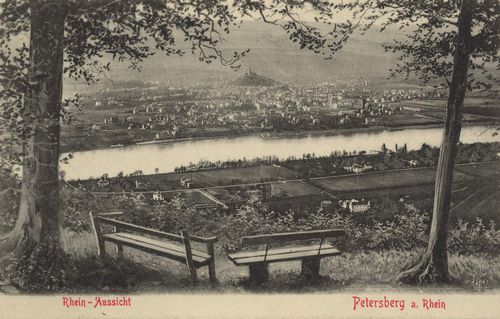 Petersberg, Rheinland-Pfalz: Rheinaussicht