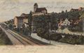 Plochingen, Baden-Wrttemberg: Stadtansicht mit Eisenbahn