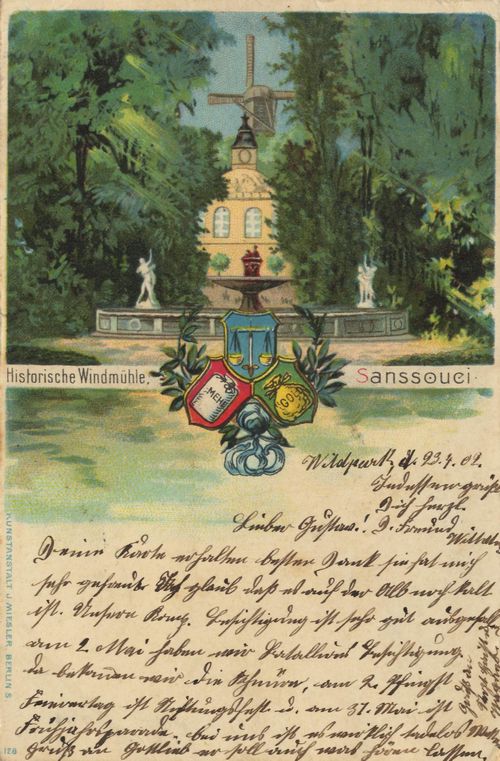 Potsdam, Brandenburg: Historische Windmhle bei Sanssouci [2]